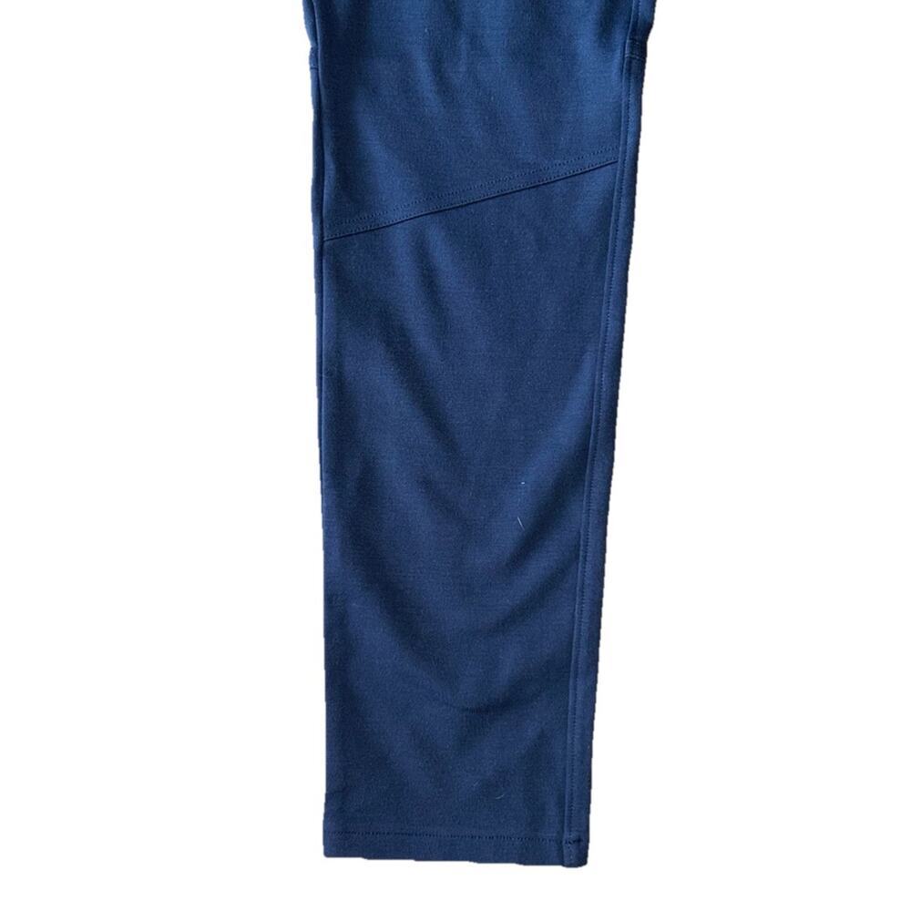 G/Fore Ladies Golf Pants Women's Size 0 Navy Blue G4 Double Knit Moto Legging - Picture 4 of 11